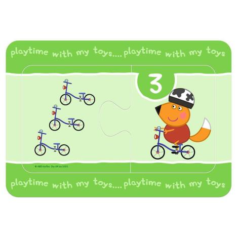 Peppa Pig 9x 2pc Chunky Jigsaw Puzzles Extra Image 2